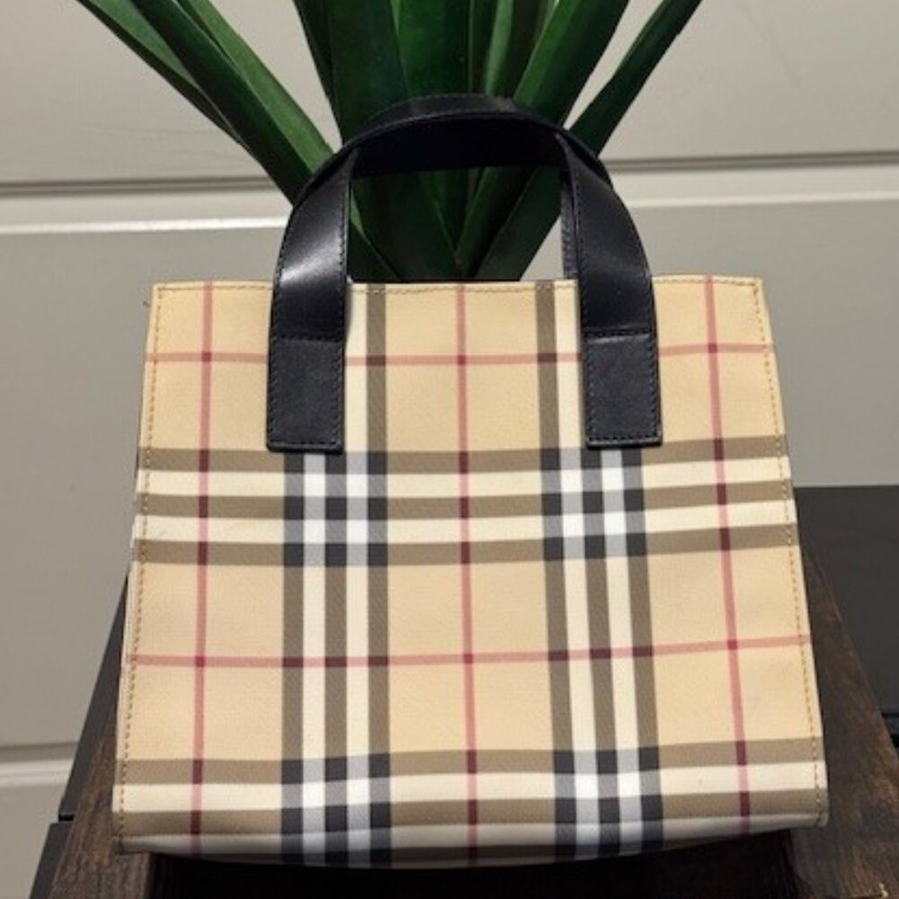 Burberry London Nova Check  Tote